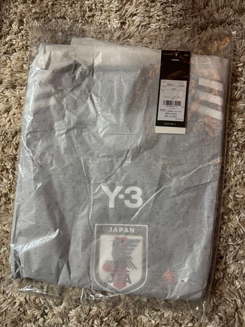 正規品 新品未使用Y-3 日本代表オーセンティック長袖ユニホーム 5XL