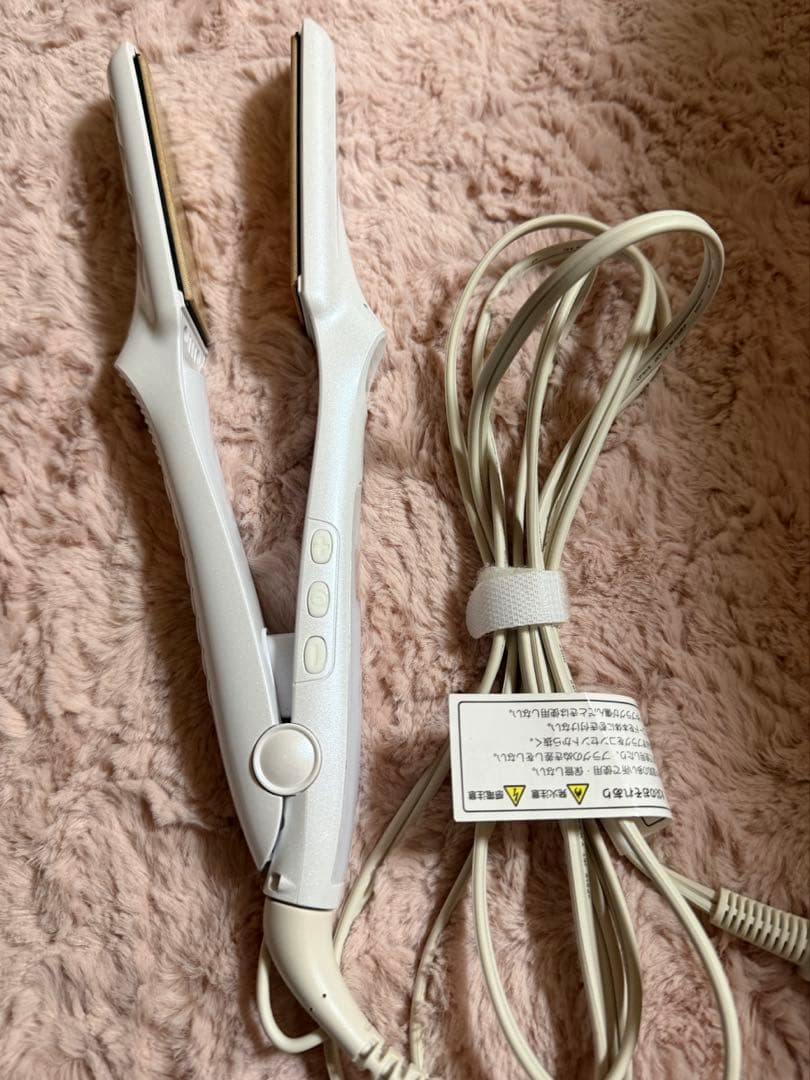 絹女 KINUJO ストレートアイロン LM-125 ホワイト