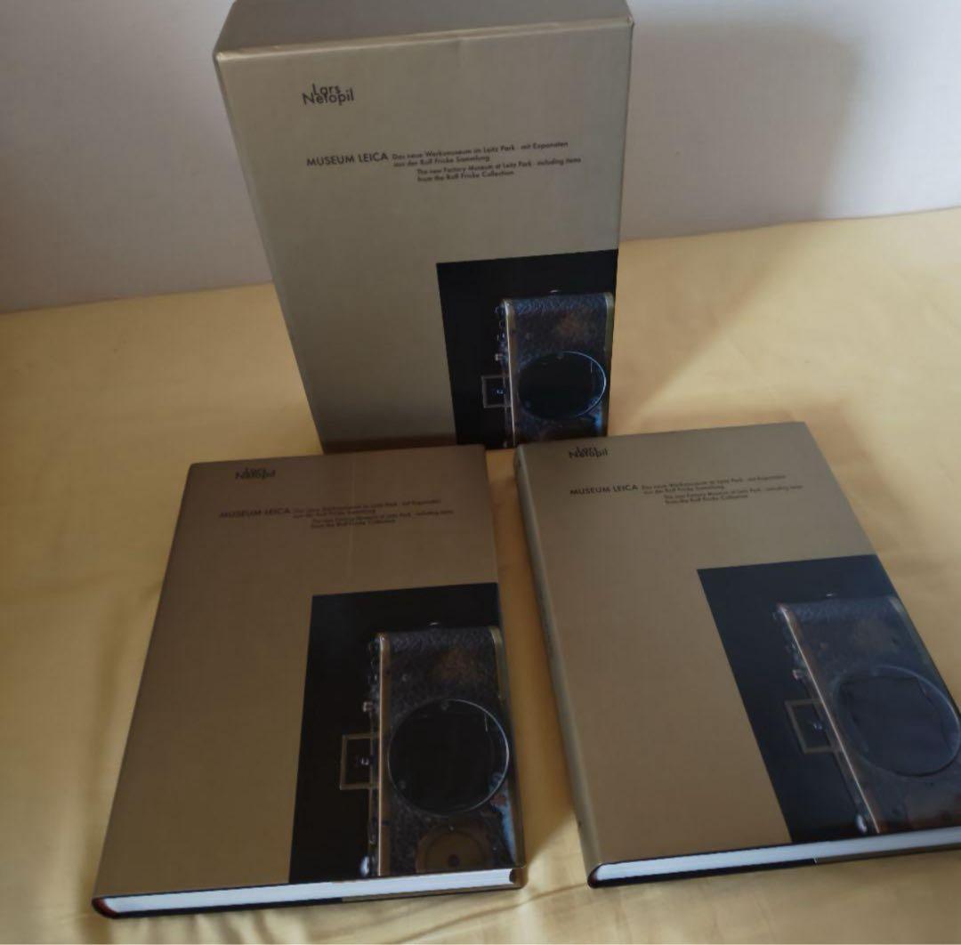 【希少本】ライカ　MUSEUM LEICA　大型　２冊組　豪華函入　ファン必携