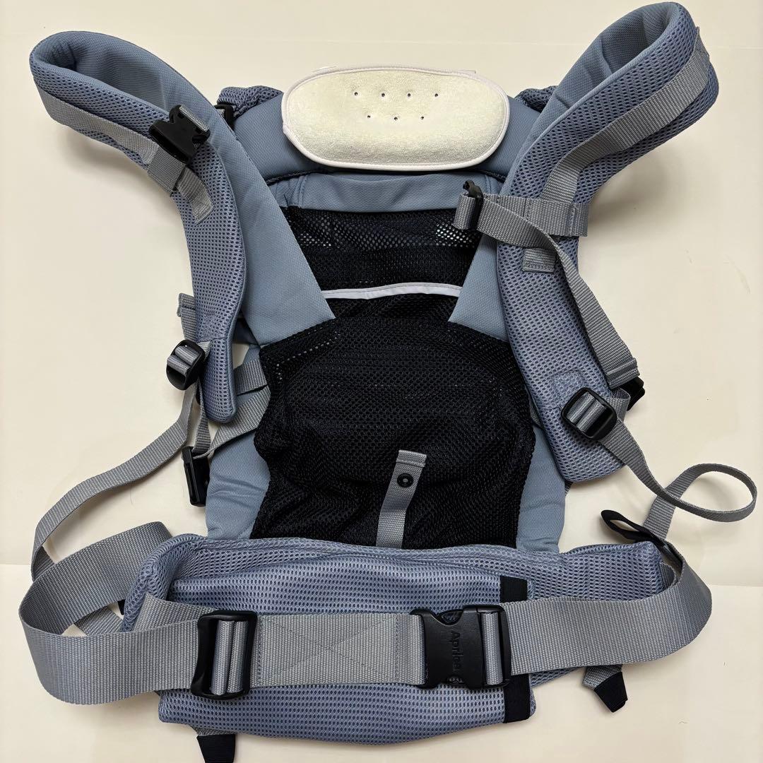 【数回使用のみ・即購入OK】Aprica アップリカ抱っこ紐ラクリスグレー