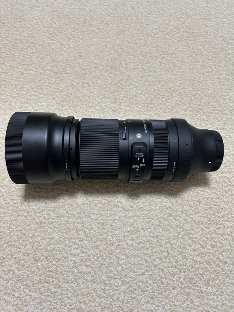 美品　SIGMA 100-400mm F5-6.3 ソニーEマウント用