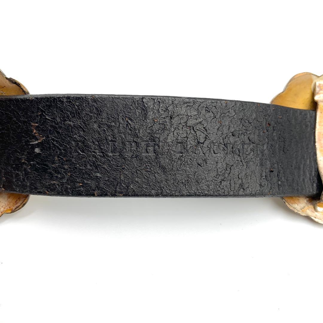 【極希少　廃盤品】ラルフローレン　コンチョベルト　ウエスタン　ナバホ族モチーフ