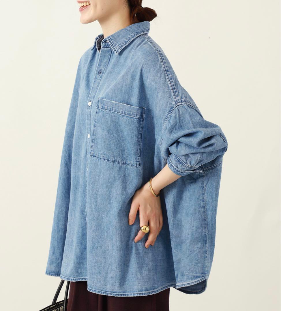 upper heights デニムシャツ THE LAZY MANON サイズ0