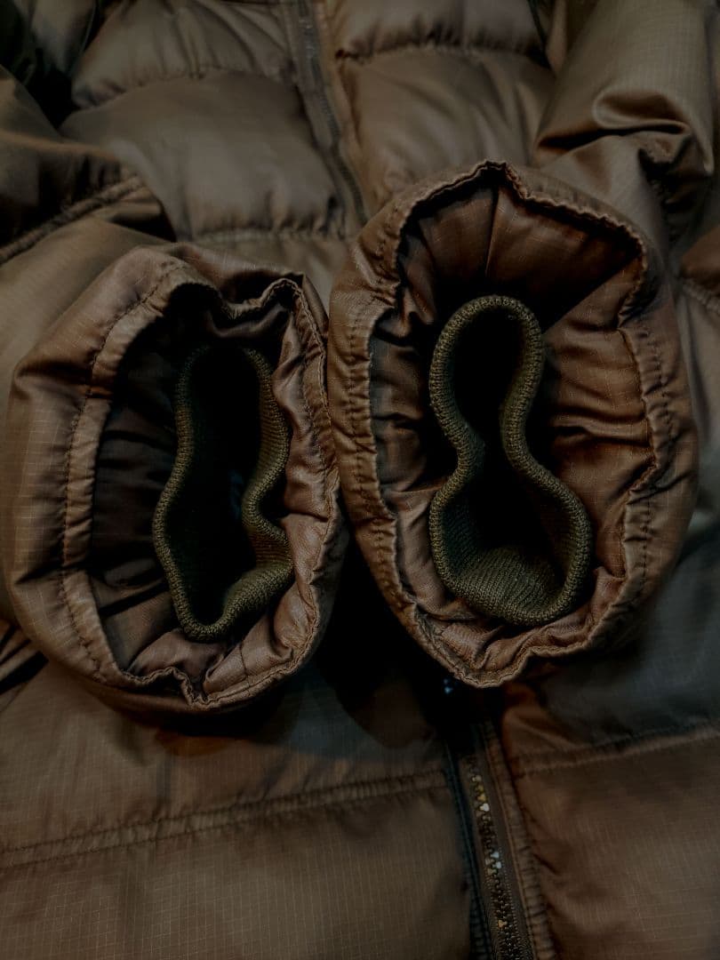 レアモデル llbean ダウン ジャケット エルエルビーン ブラウン