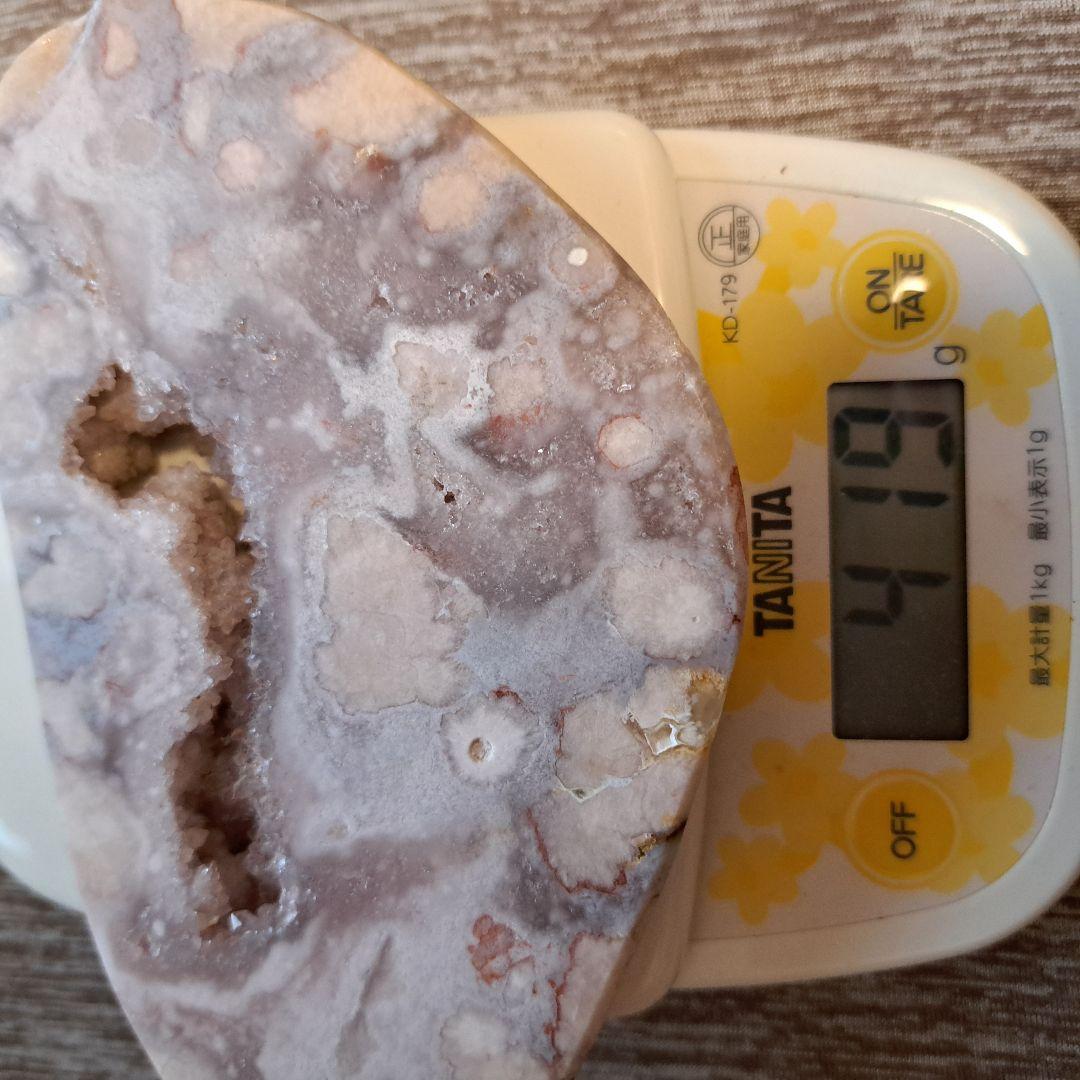 ピンクアメジスト　　パワーストーン　置物　台座付き