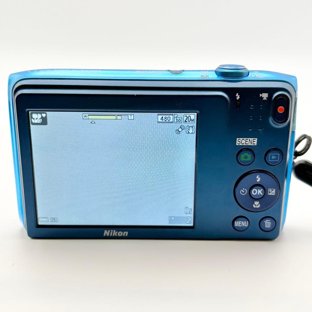 Nikon ニコン COOLPIX S3600 ブルー クールピクス　コンデジ