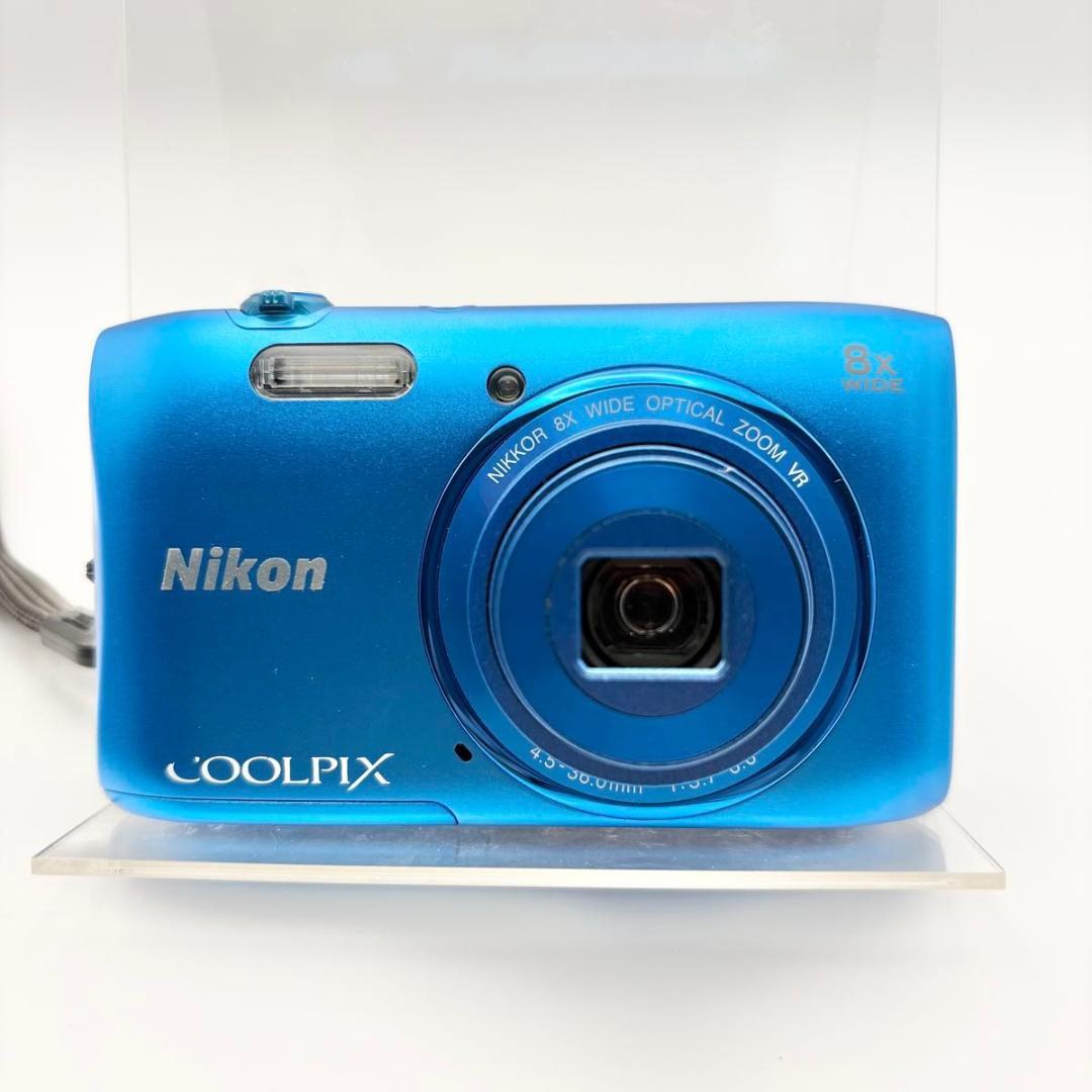 Nikon ニコン COOLPIX S3600 ブルー クールピクス　コンデジ