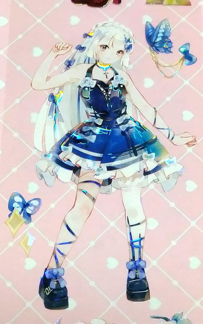 J826＃舞动(贝壳光)田小宝的星空切り売り海外人物マステ女の子