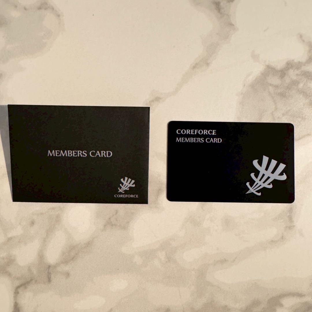 COREFORCE ブラックブレスレット　CFL50