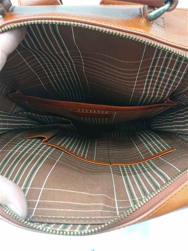 ■マザーハウス MOTHERHOUSE レザーリュック ブラウン系 メンズ