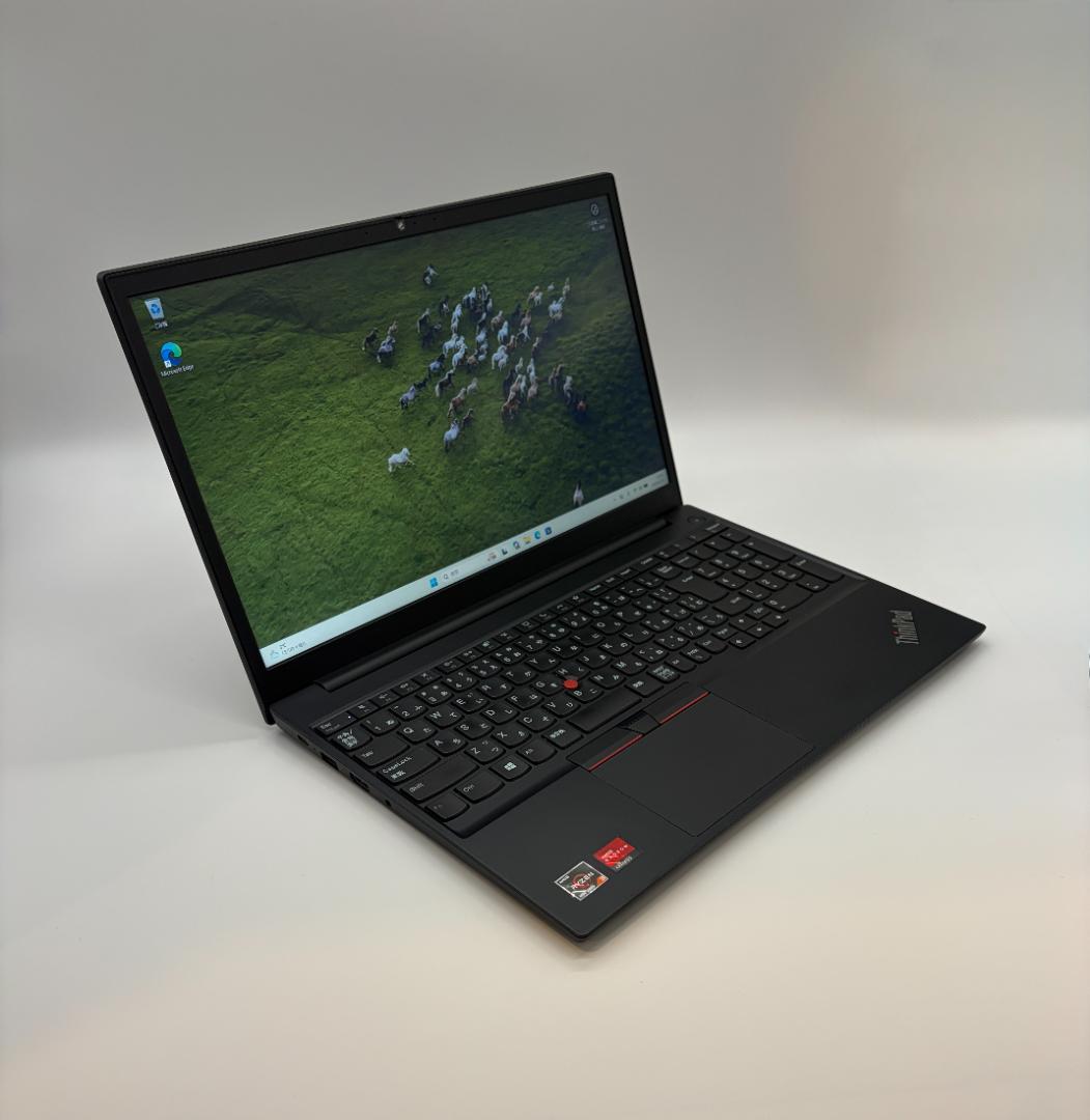 高速、高性能、ThinkPad E15、16GB、256GB NVMe SSD