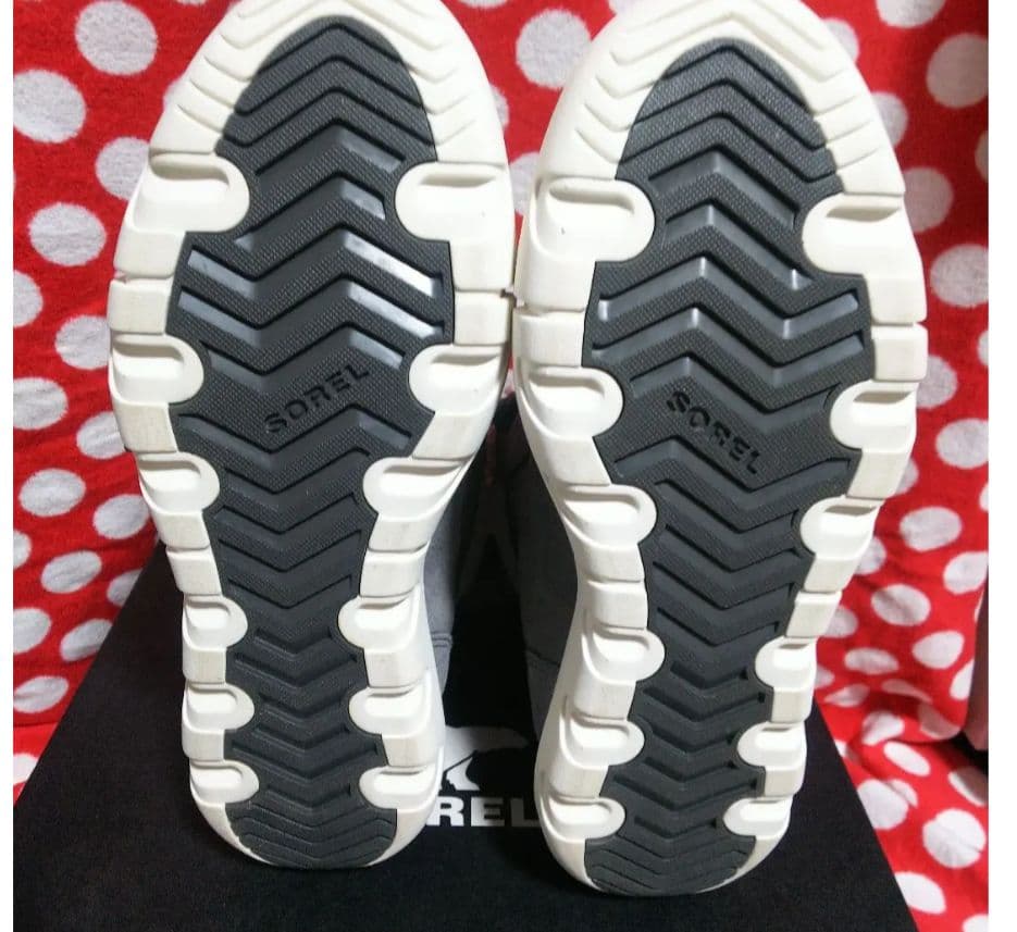 SOREL グレー ブーツ ソレル　スノーブーツ　24.5