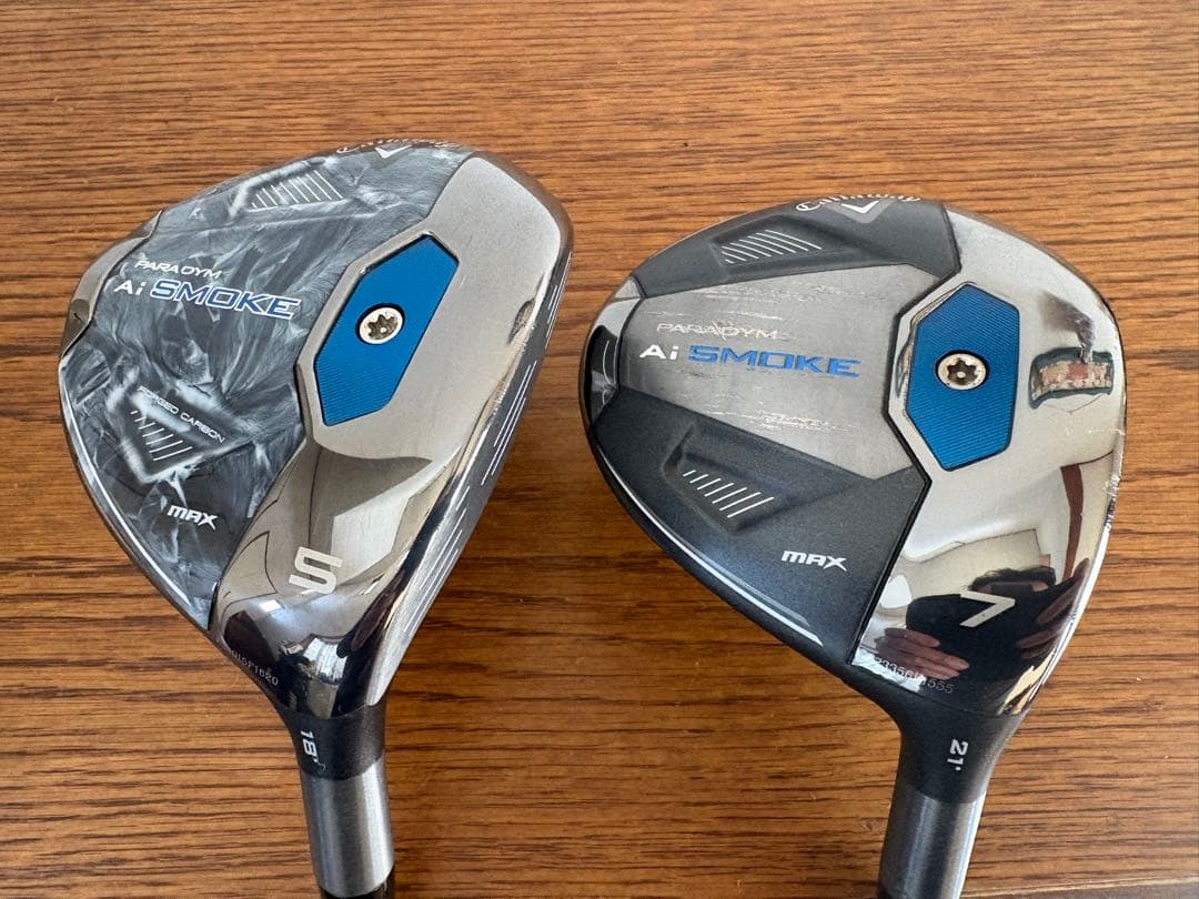 キャロウェイ パラダイム AIスモーク max 5番 7番 純正S