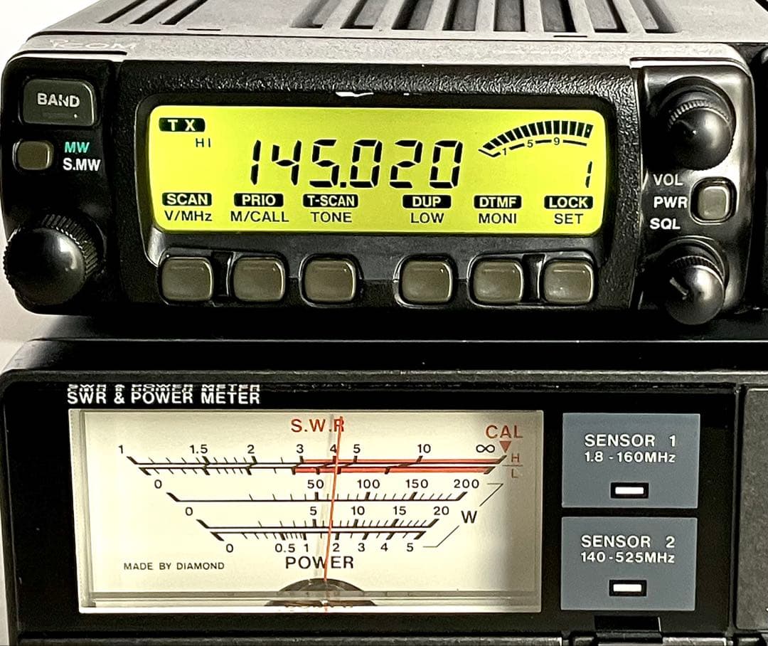 アイコムIC-207D 50/35w アマチュア無線機