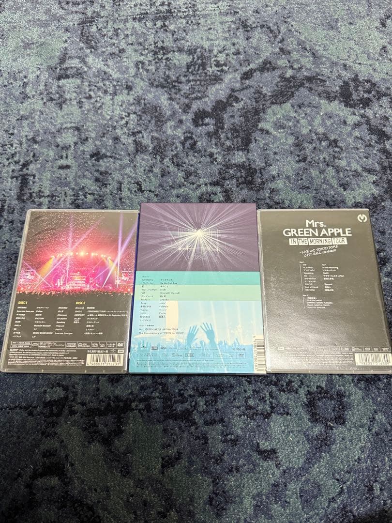 【値下げ可】Mrs. GREEN APPLE DVDセット