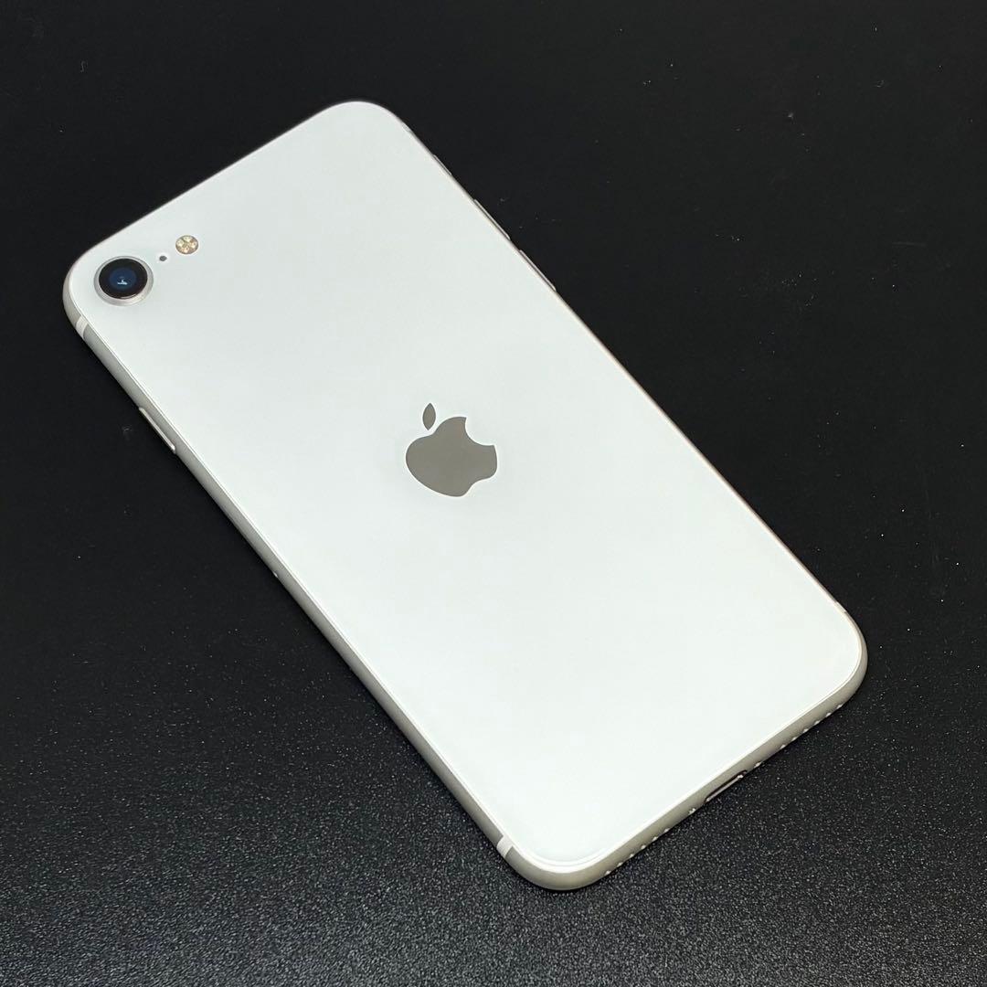M20美品【電池新品　100％表示】iPhone SE2　128GB ホワイト