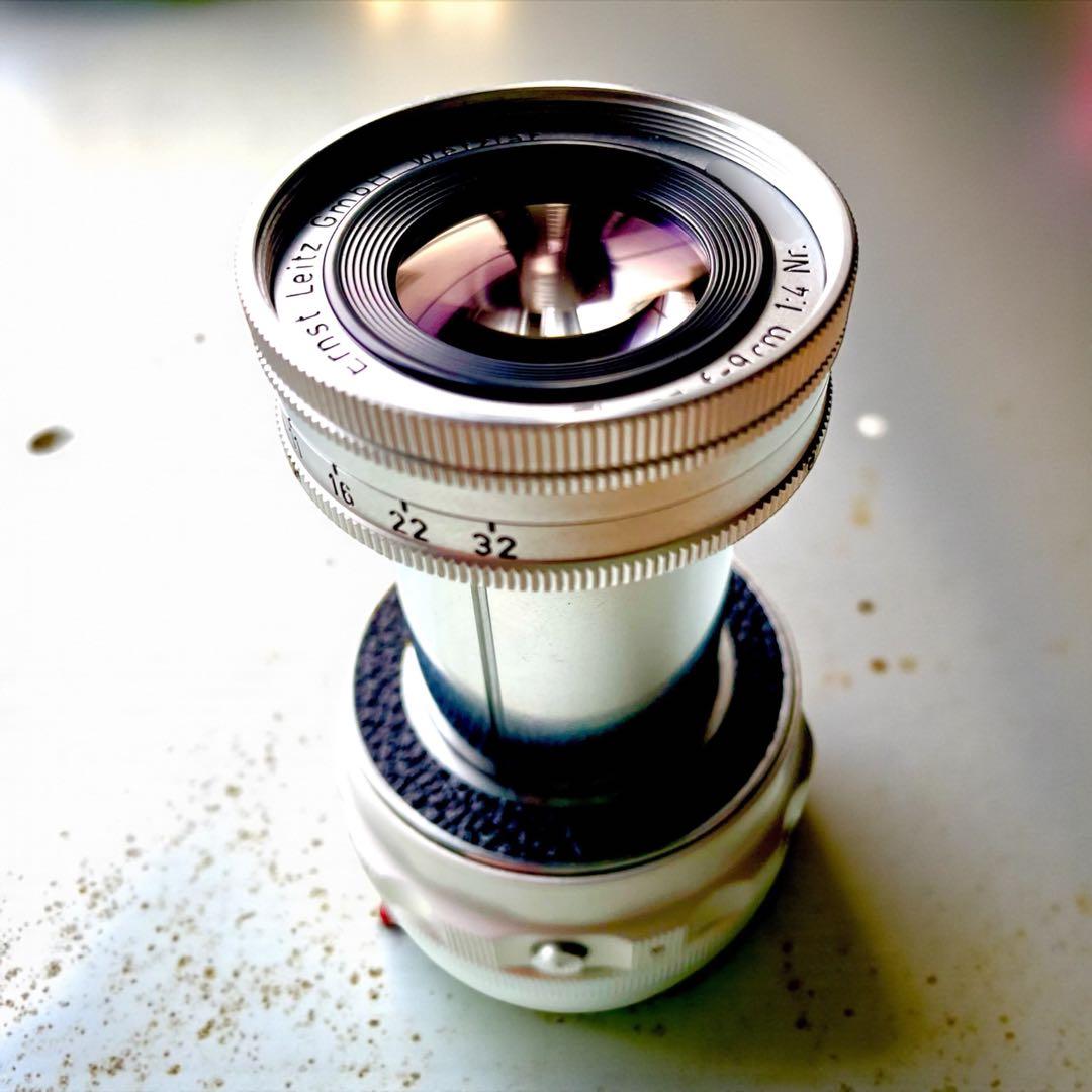 【OH済】Leica Elmar M90mm F4 沈胴　極上美品