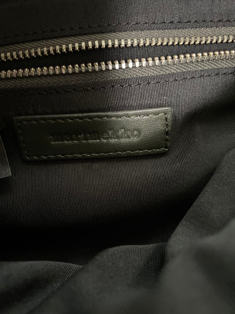 美品マリメッコ　pixie ボディバック　レザー