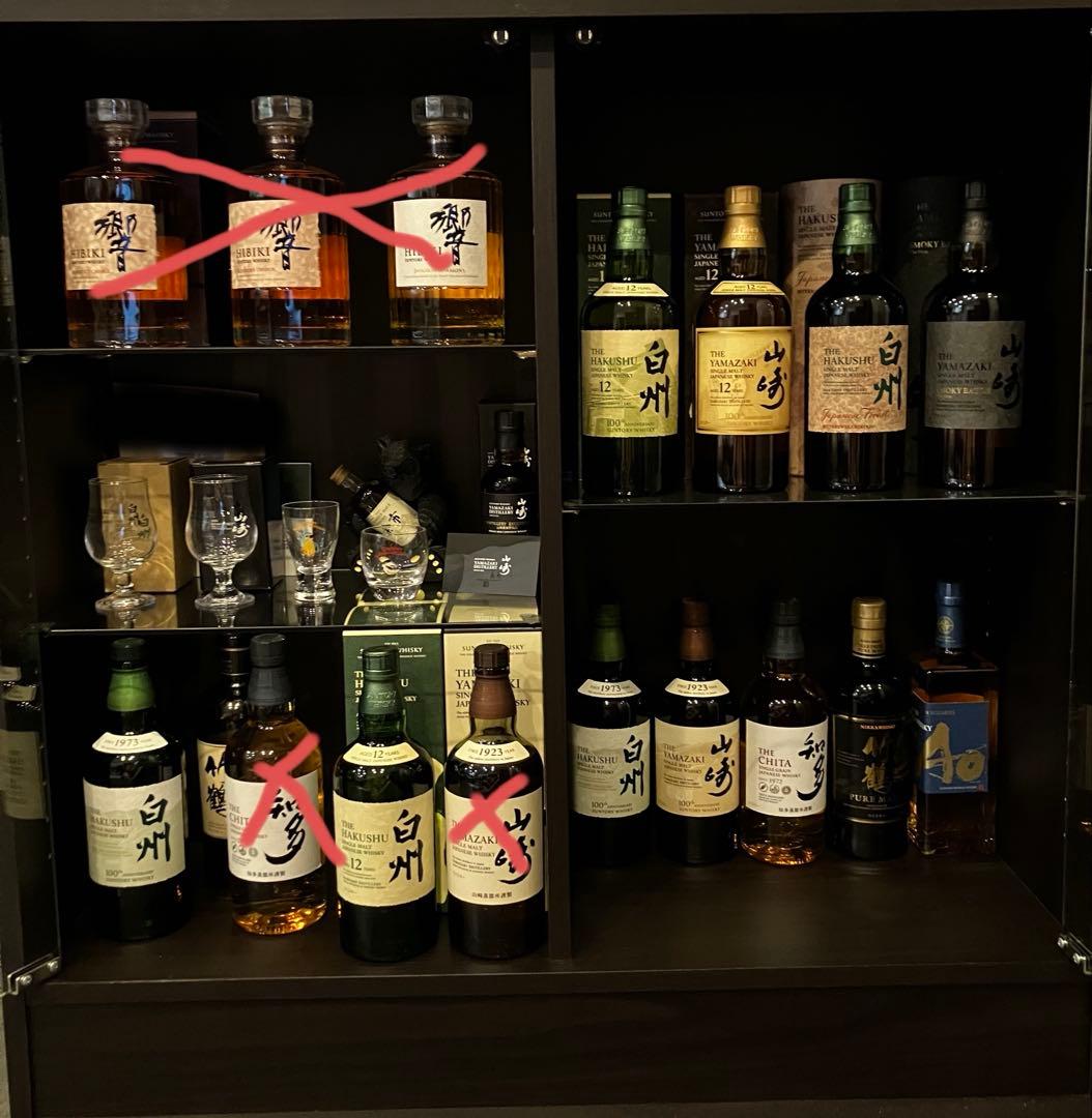 サントリー　山崎　白州　12年　100周年　6本