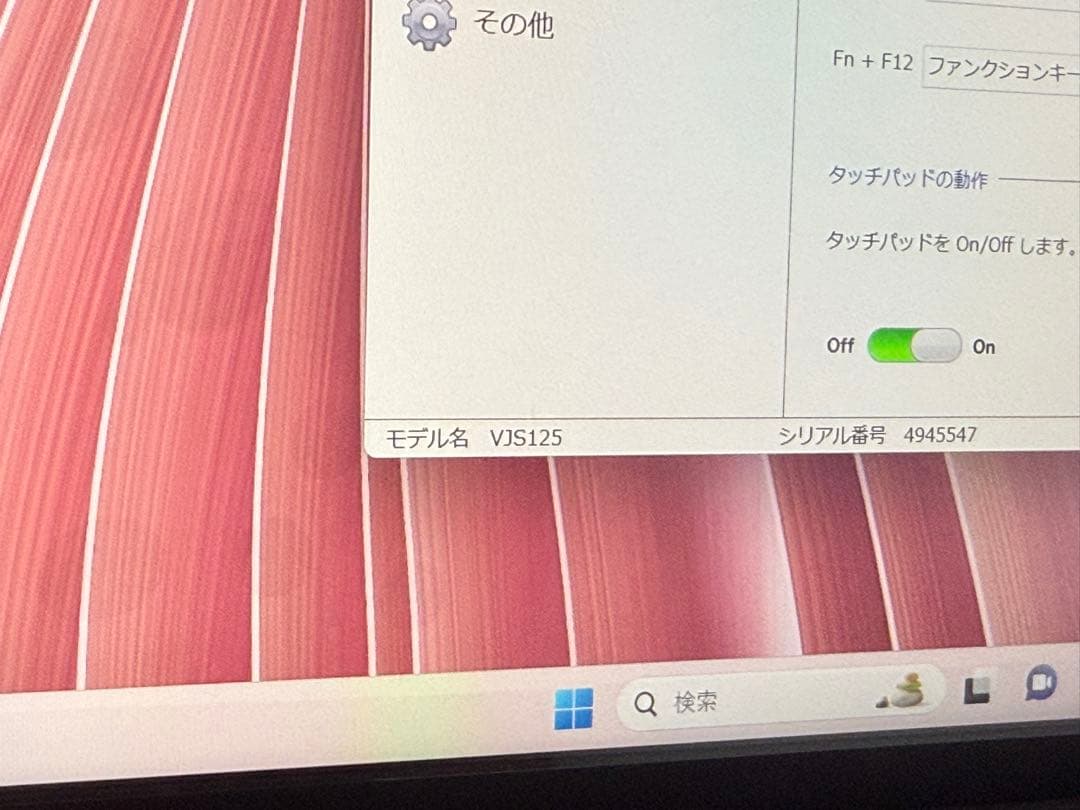 VAIO SX12 VJS124 ローズ12世代 i7 16g 1T