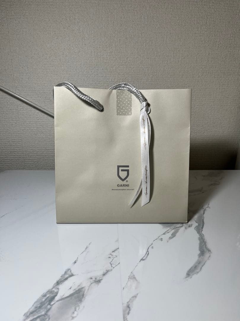 GARNI ブラック フープピアス 2個セット