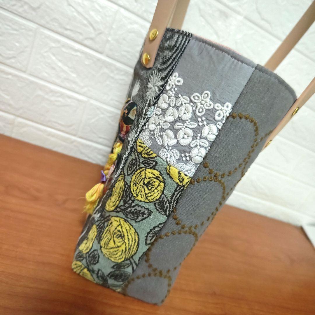 ハンドメイド　ミナペルホネン　バッグ　スーちゃん