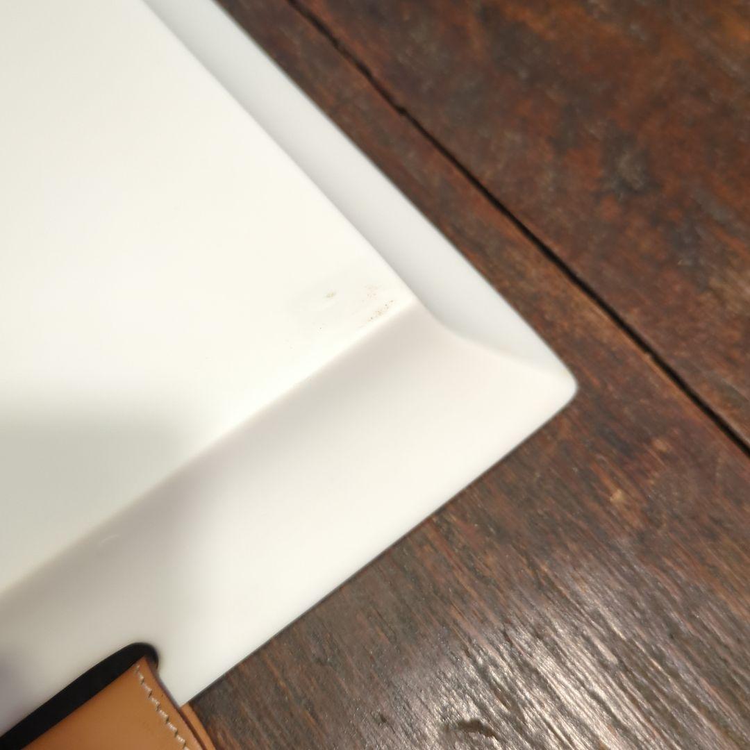 真*理様 エルメス　ヴィドポッシュ　トレイ　シェブロン　マルチトレー　陶器　セリ