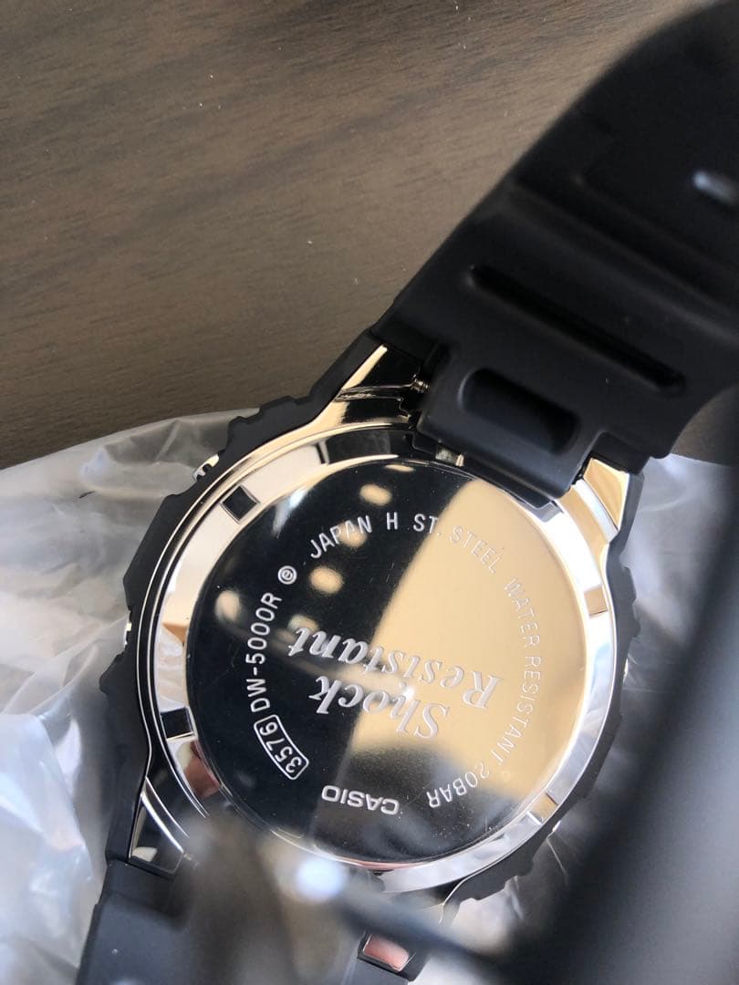 初代G-SHOCK復刻モデルバイオマスプラスチック採用DW-5000R-1AJF