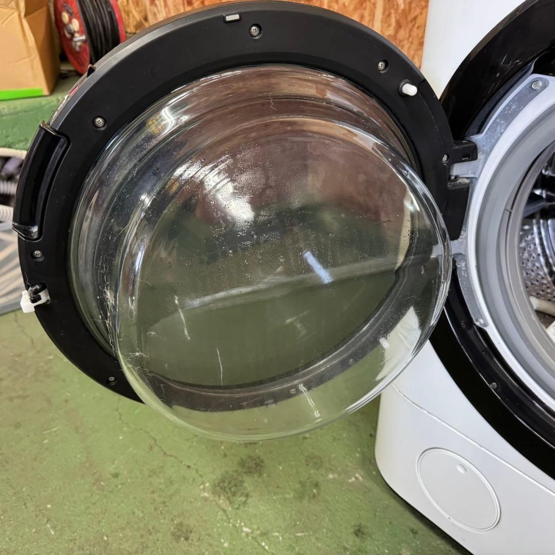 282 日立ビッグドラム洗濯機　乾燥付　12／6キロ　小型　一人暮らし　左開き