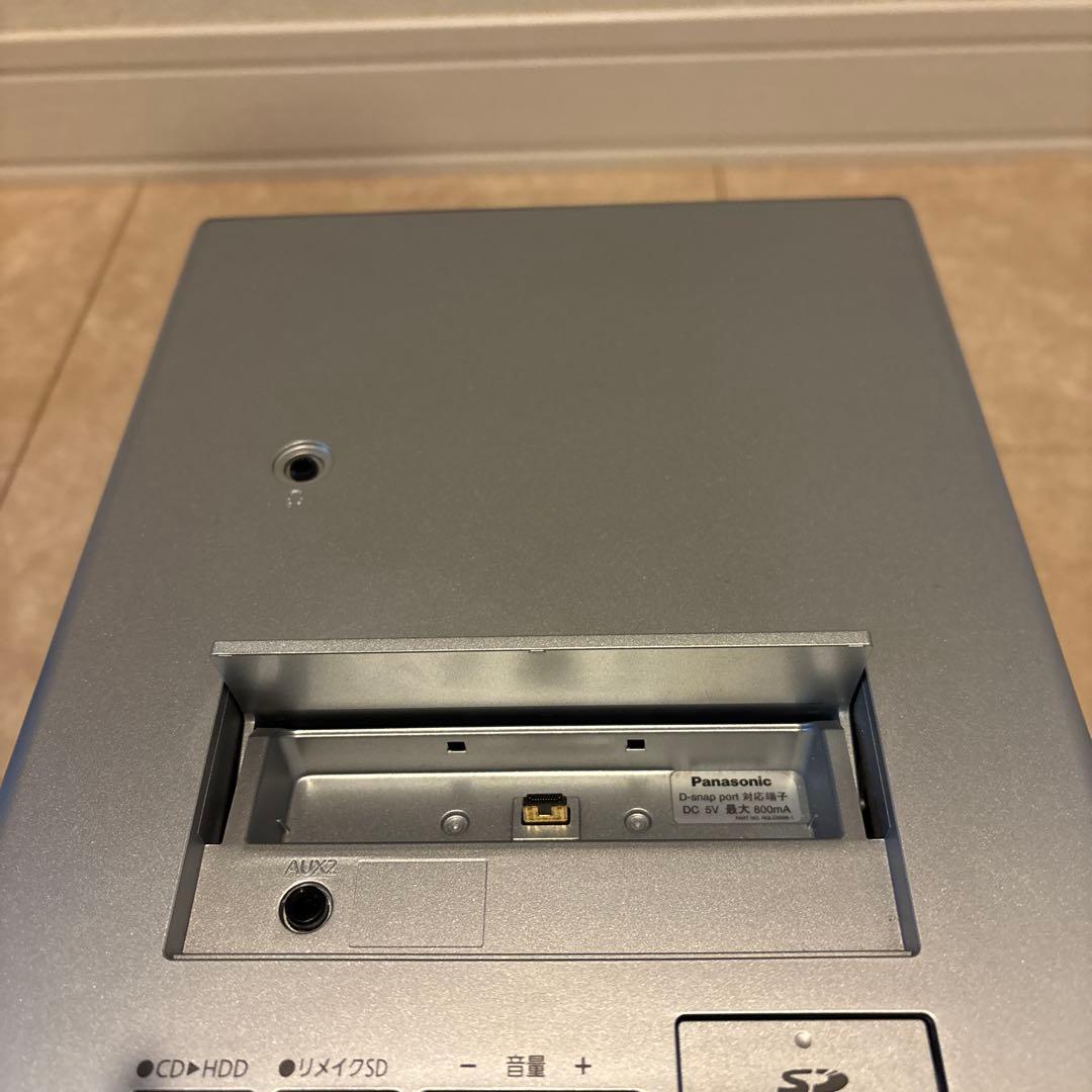 ラジオ・コンポ Panasonic D-dock SA-SX850 HDD&SD 160G