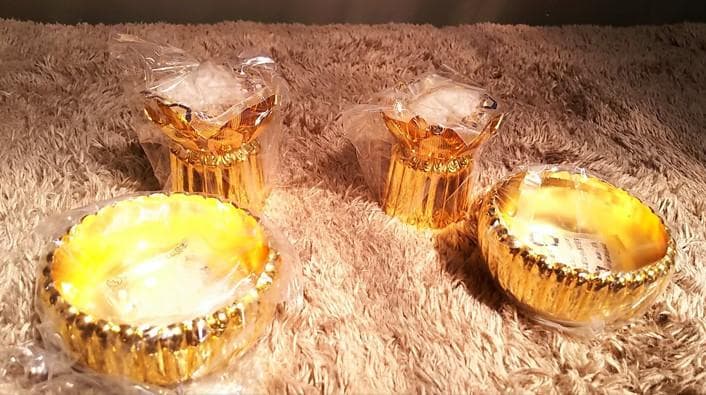 【即購入可】輪灯 6寸 24KGP 電装パーツ無 仏壇 仏具 現状渡し