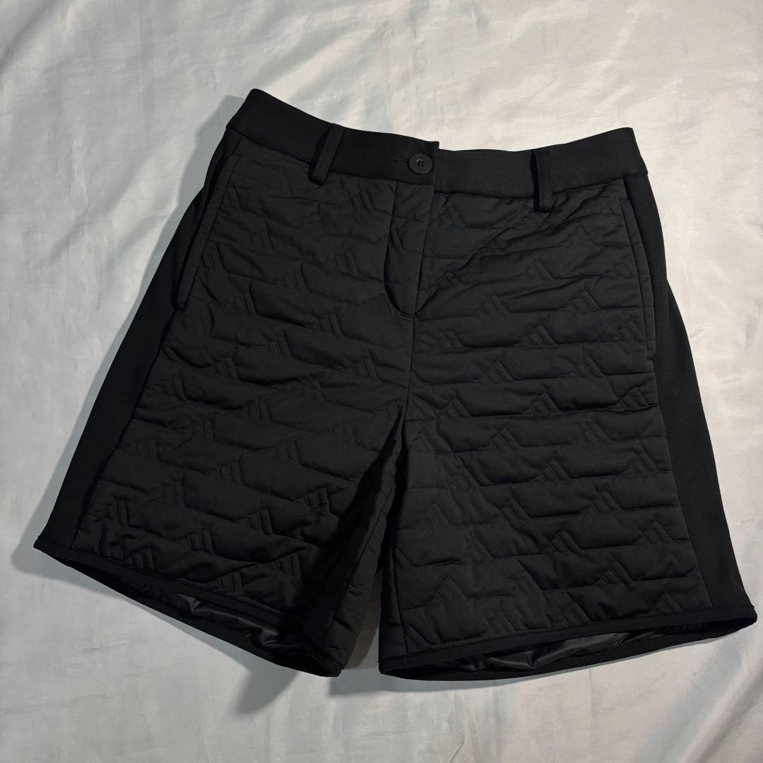 専用様　未使用　ゴルフ　モックネック千鳥格子ニット　キルティングハーフパンツ