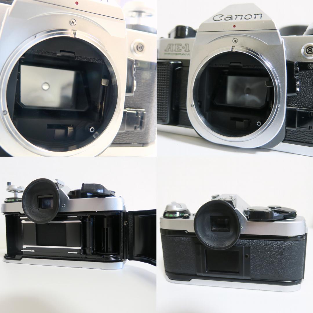 CANON　A-1本体　AE-1+P本体　交換レンズ６本　取説　ジャンク