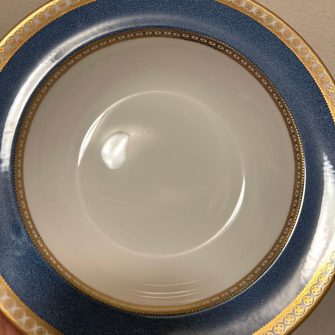 ウェッジウッド　ユーランダー　パウダーブルー　スーププレート　ディナープレート