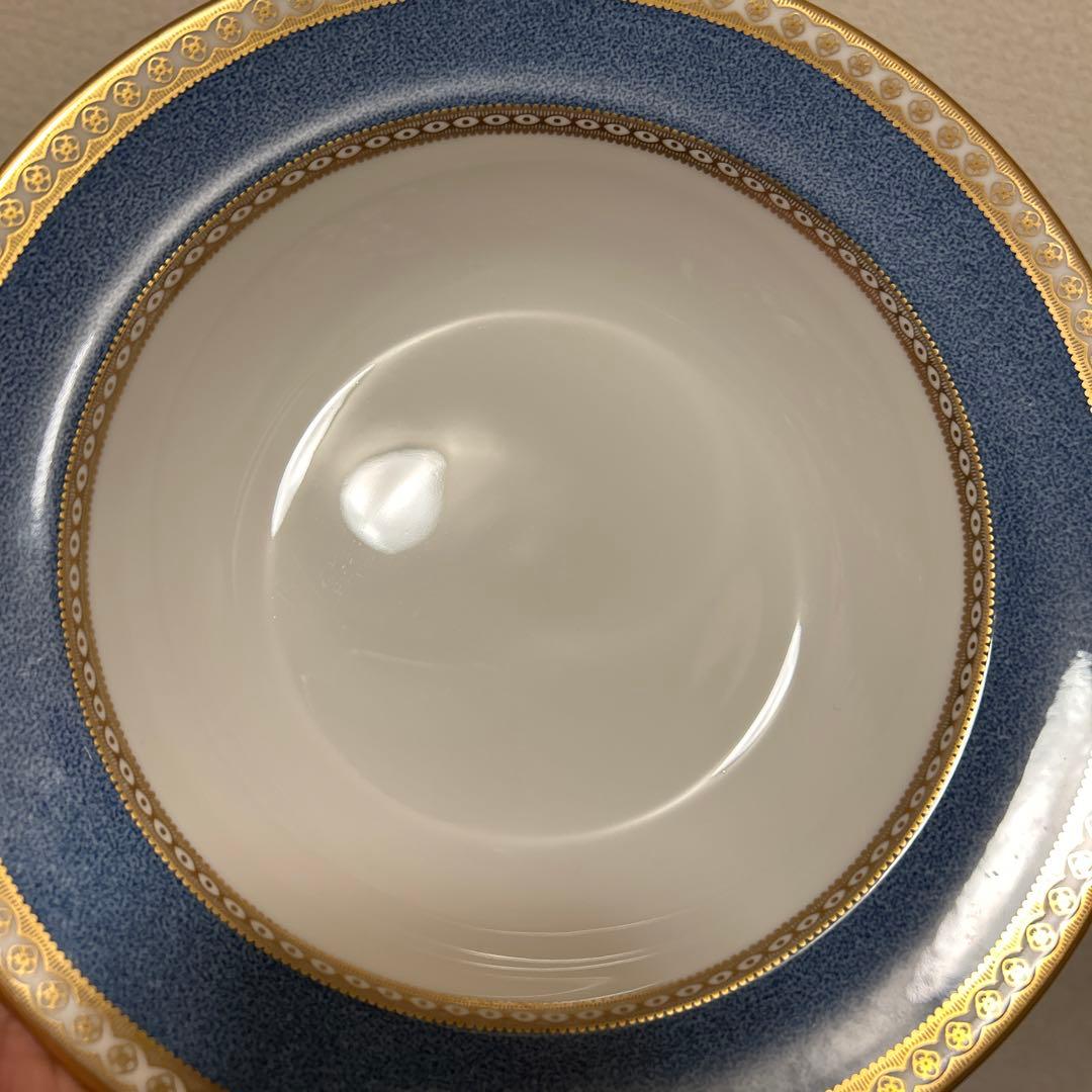 ウェッジウッド　ユーランダー　パウダーブルー　スーププレート　ディナープレート