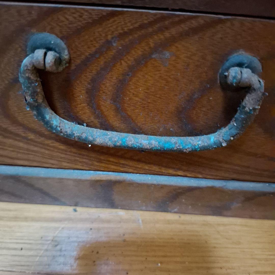 関西長火鉢　引き出し3杯　古道具 茶道具 囲炉裏 古民家　アンティーク 長火鉢