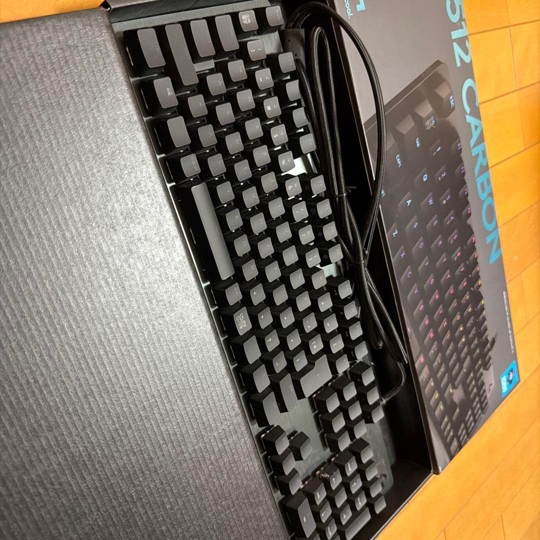 Logitech G512 CARBON メカニカルキーボード