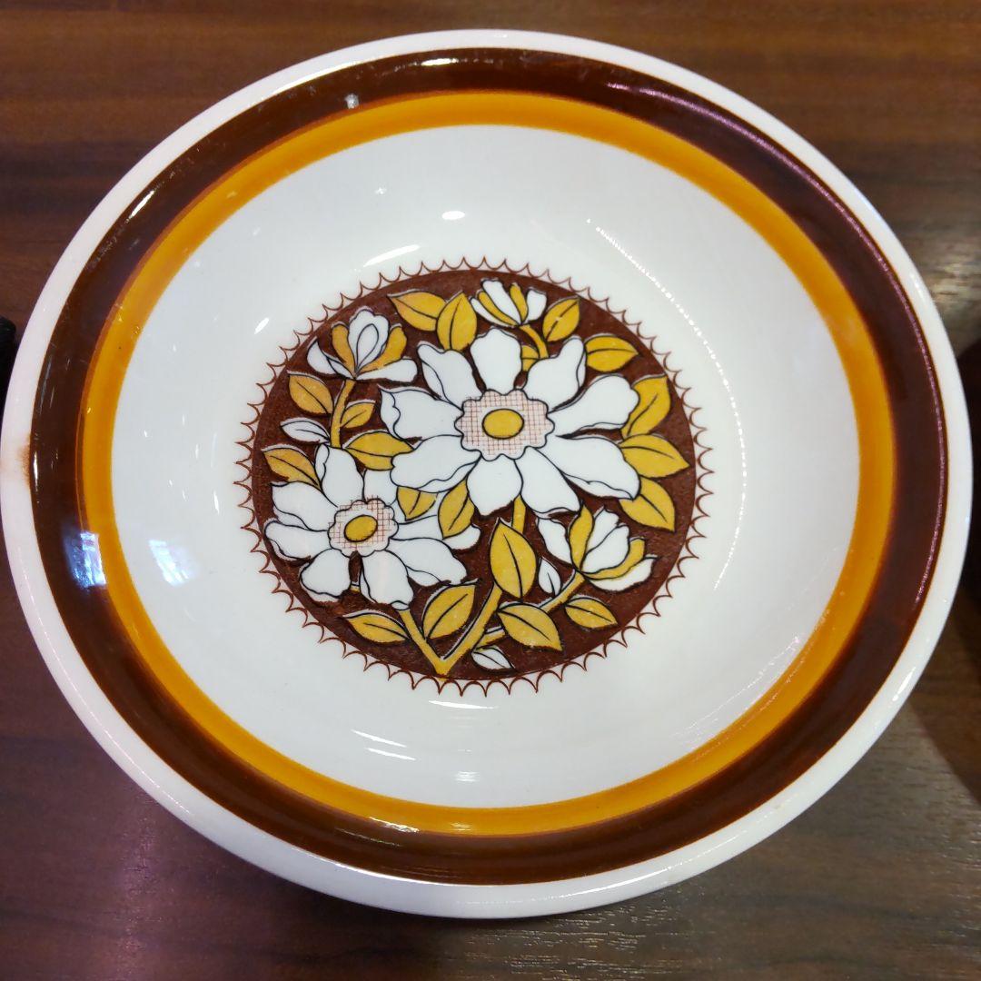 お花柄のお皿２枚          専用