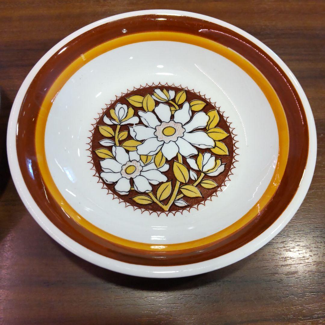 お花柄のお皿２枚          専用