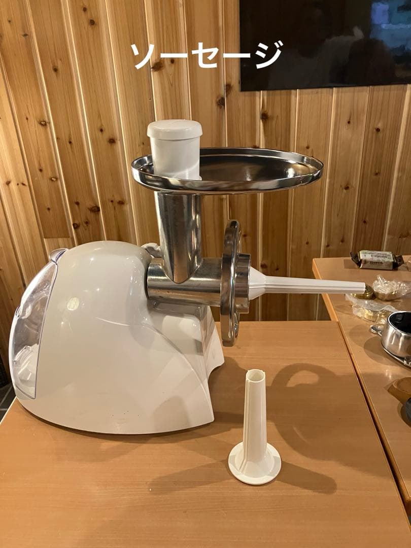 デロンギ　パスタメーカー＆スーパーミンサー　KMG1200J 中古　説明書なし