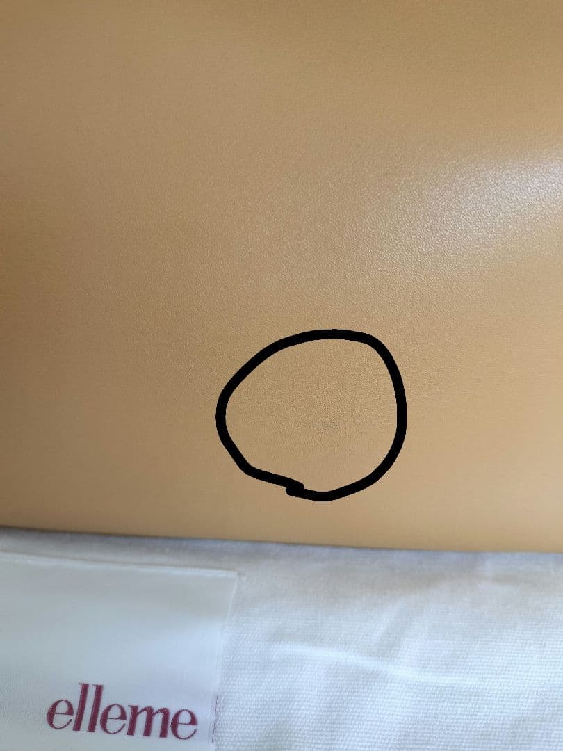 エレメeIlemeキャメル♡パイソン 2way バッグ