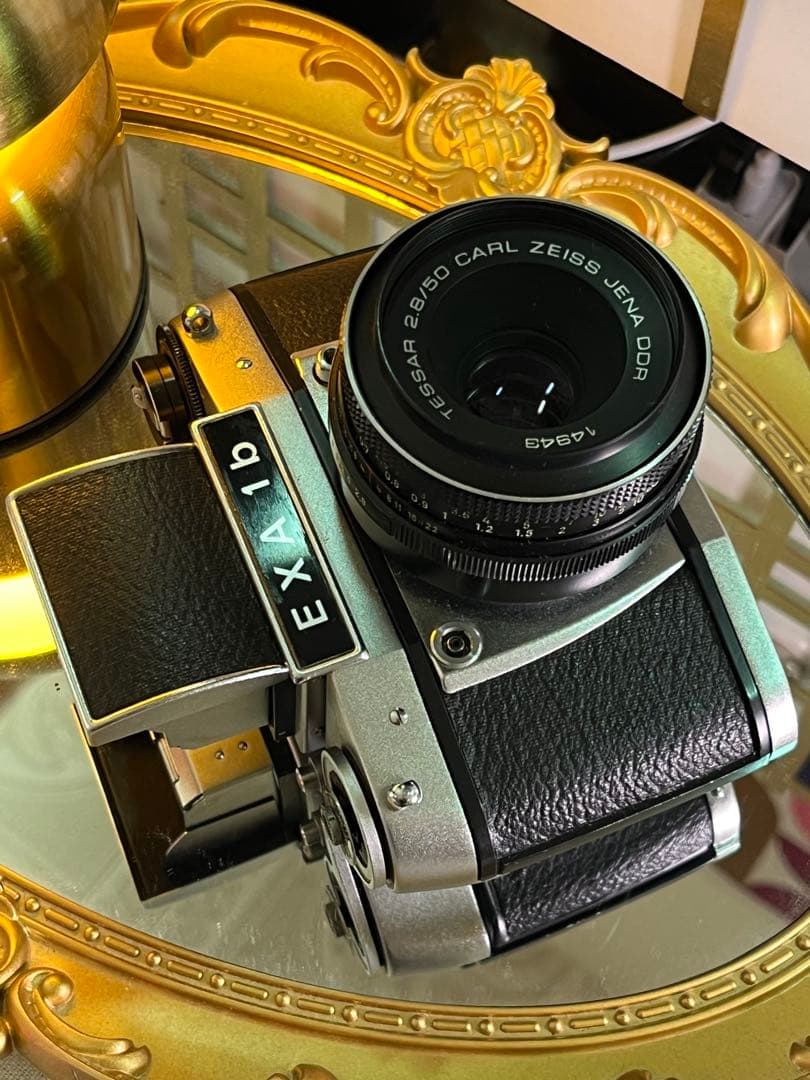 EXA 1b テッサー 50mm F2.8 カールツァイス 動作確認済 美品