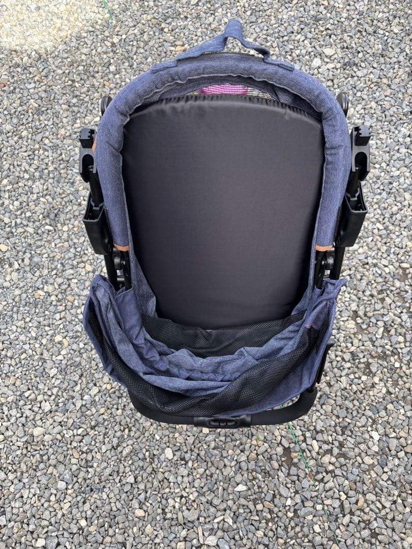 【GEX】わんわんカート スマートハンディ Safety 『デニム柄』