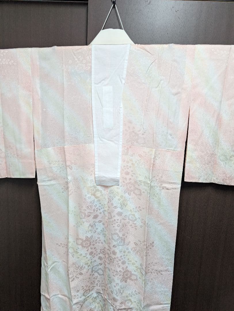 （新品未着用）辻が花付下げ訪問着＆辻が花柄長襦袢セット　翠山工房　やまと