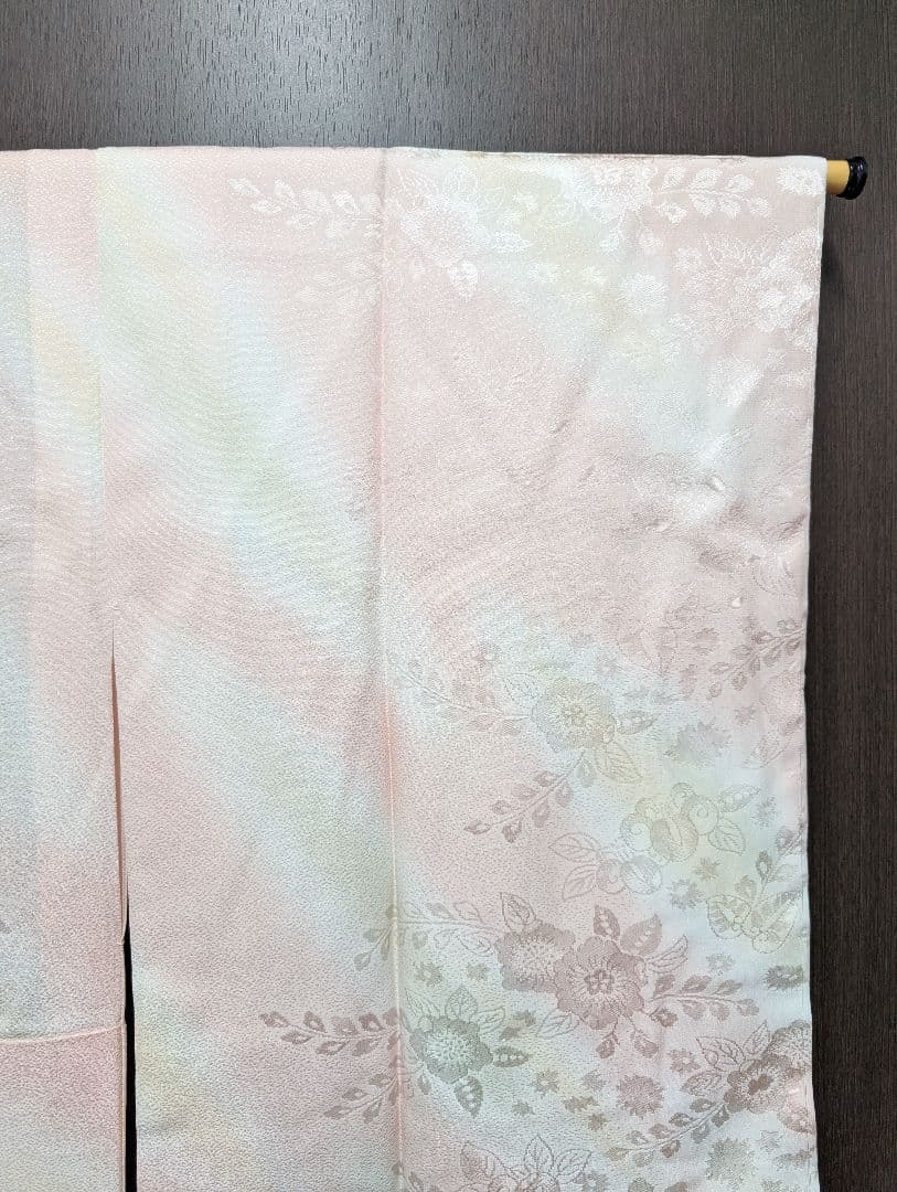 （新品未着用）辻が花付下げ訪問着＆辻が花柄長襦袢セット　翠山工房　やまと