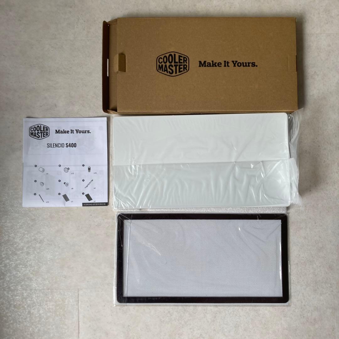 COOLER MASTER PCケース Silencio S400 White