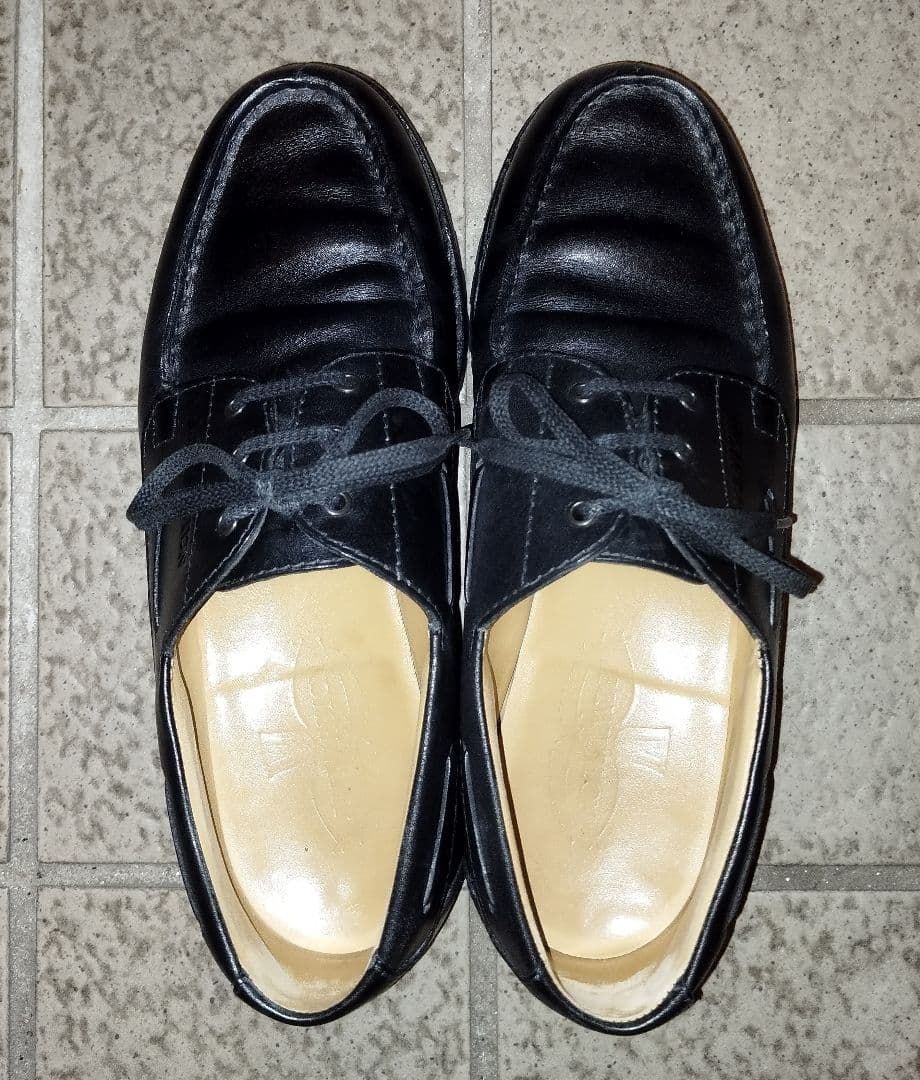 JMウェストン◇ヨットダービー◇690◇ブラック◇5 1/2D◇ロシアンカーフ