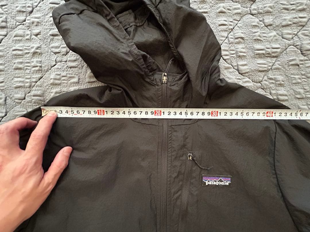 patagonia フーディニジャケット Mサイズ ブラック