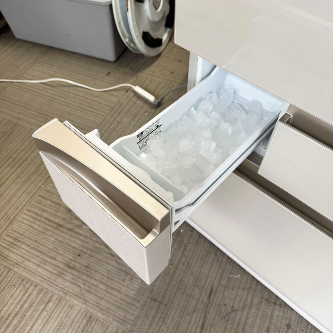 東芝 2019年製 465L 冷蔵庫 高級ガラスドア タッチオープン