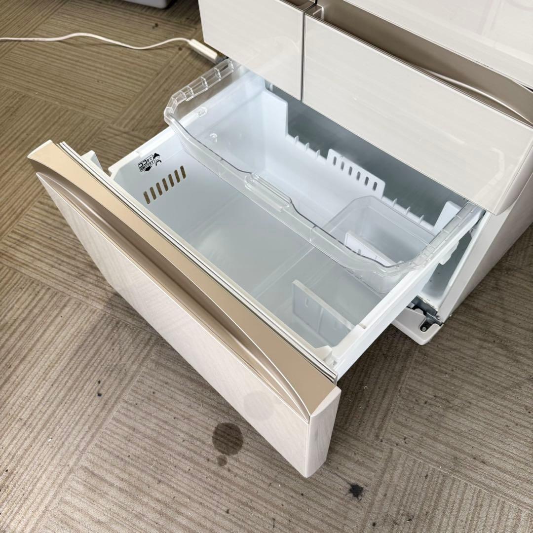 東芝 2019年製 465L 冷蔵庫 高級ガラスドア タッチオープン